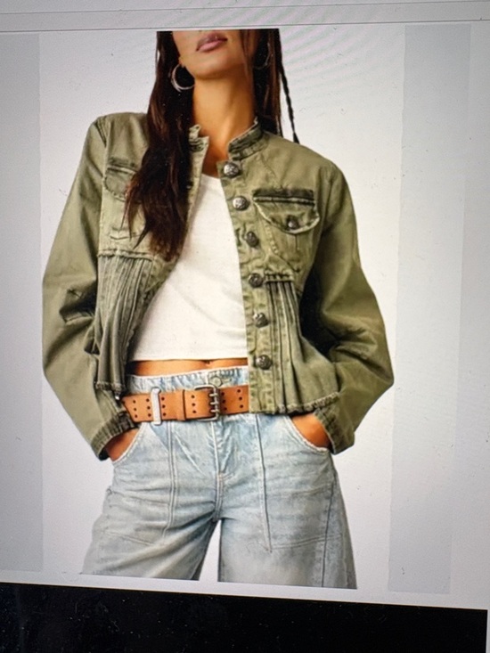 Free People Jackets & Blazers - Free People Cassidy Utility Jacket S